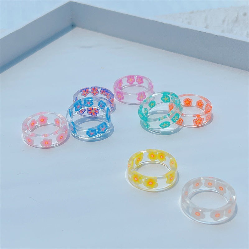 Flower Vibe Rings