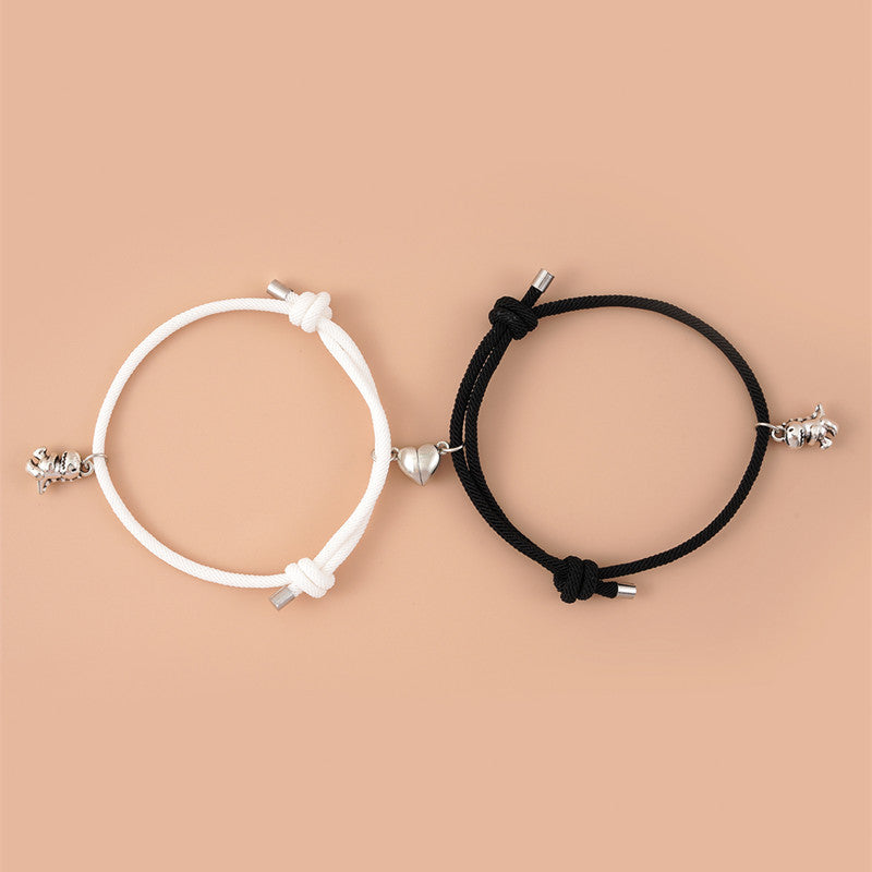 Matching Dinosaur Magnetic Bracelets