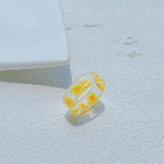 Flower Vibe Rings