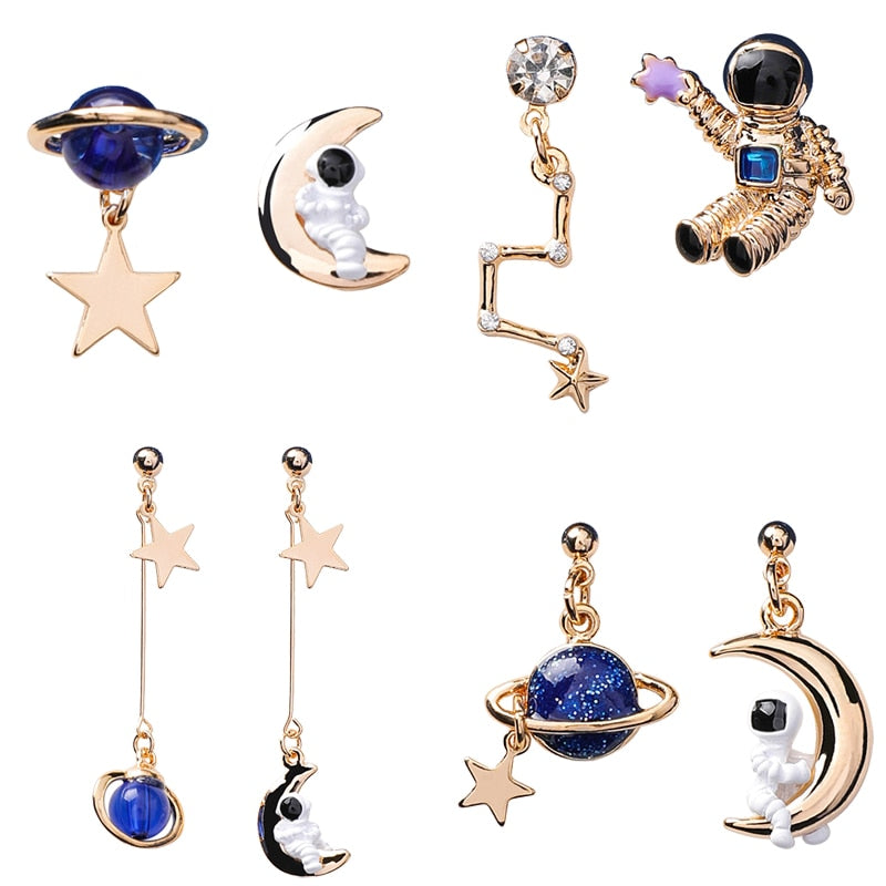 Astronaut Earrings
