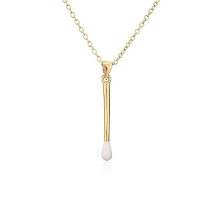 Matchstick Necklace