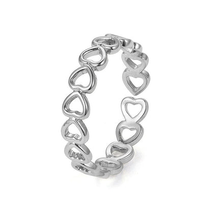 Hearts All Around Ring