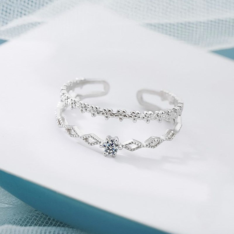 Crystal Stack Ring