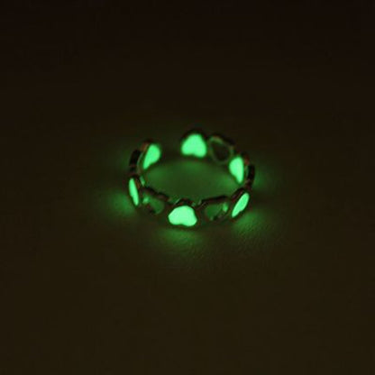 Glowing Heart Ring